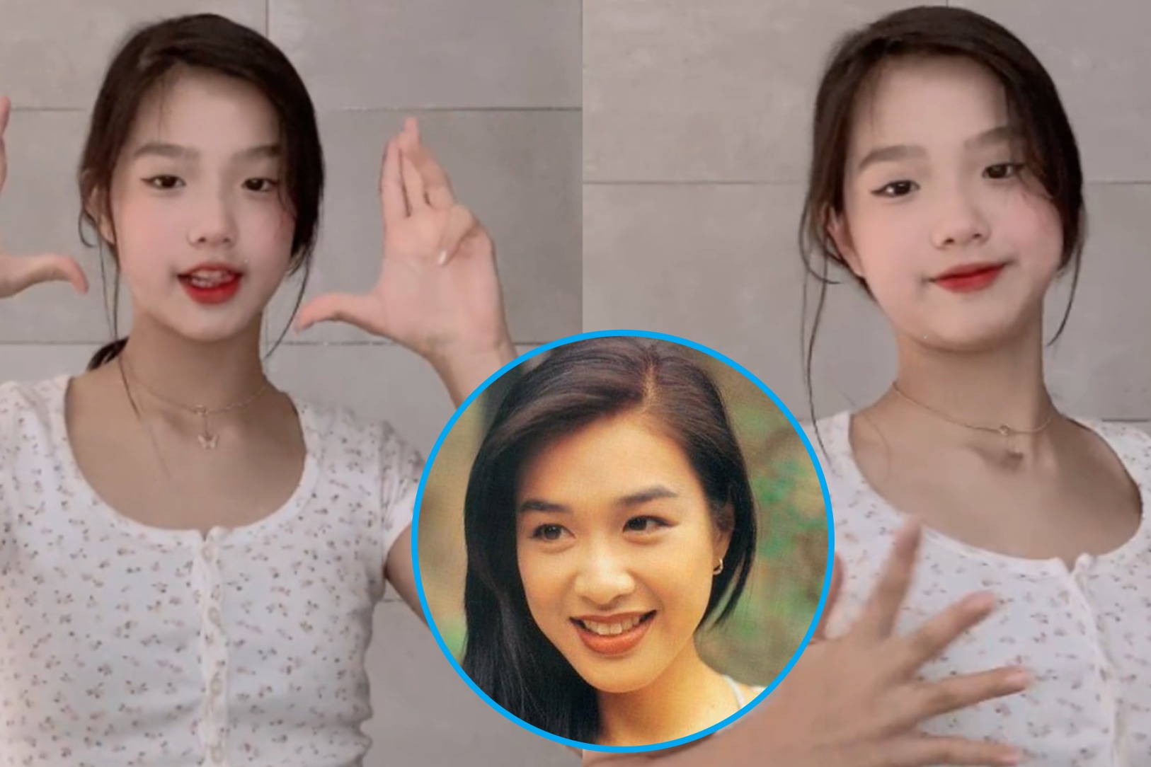 钟丽缇二女儿炫舞技,13岁化红唇颜值逆袭