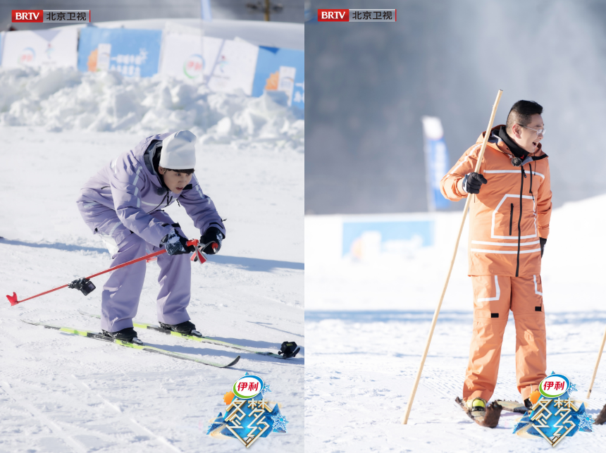 金靖杨超越热血加盟《冬梦之约》第2季 开启越野滑雪新体验__凤凰网