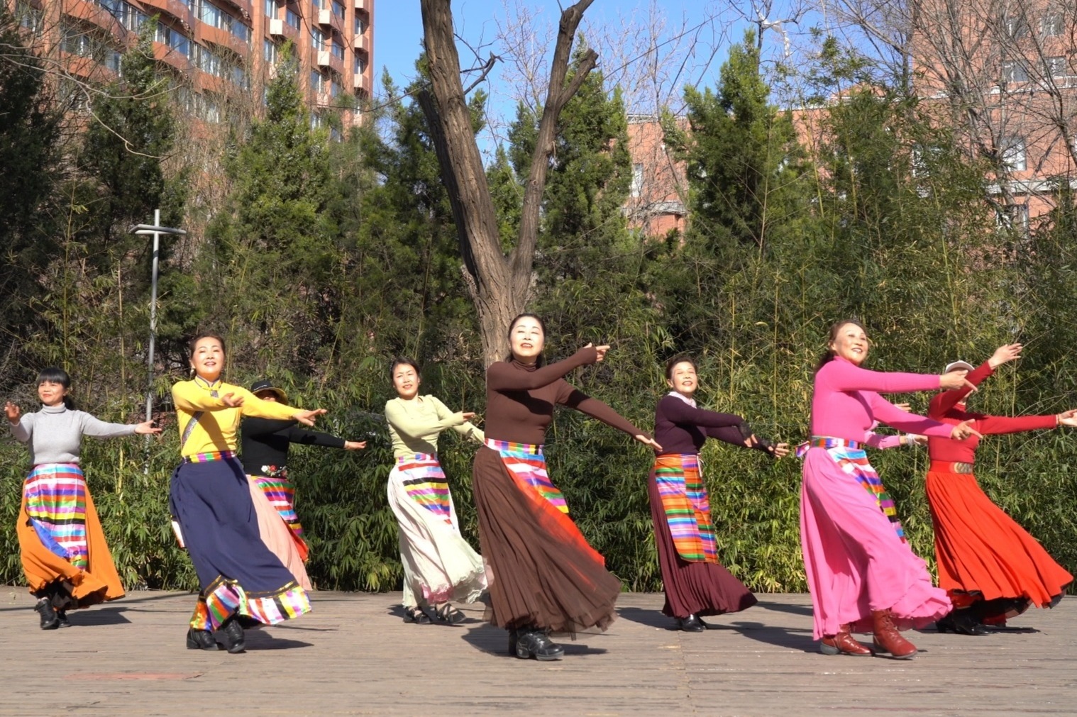 广场舞吉祥藏历年完整版动感节奏好听也好看