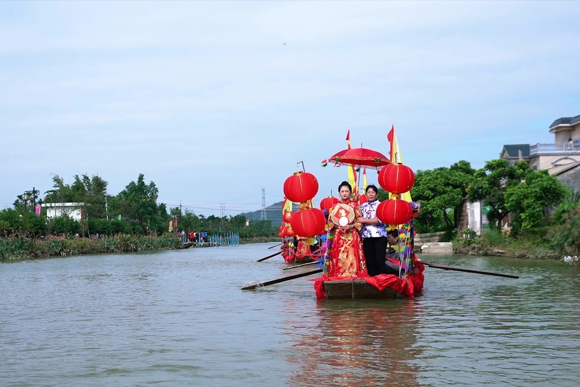 水上婚嫁图片