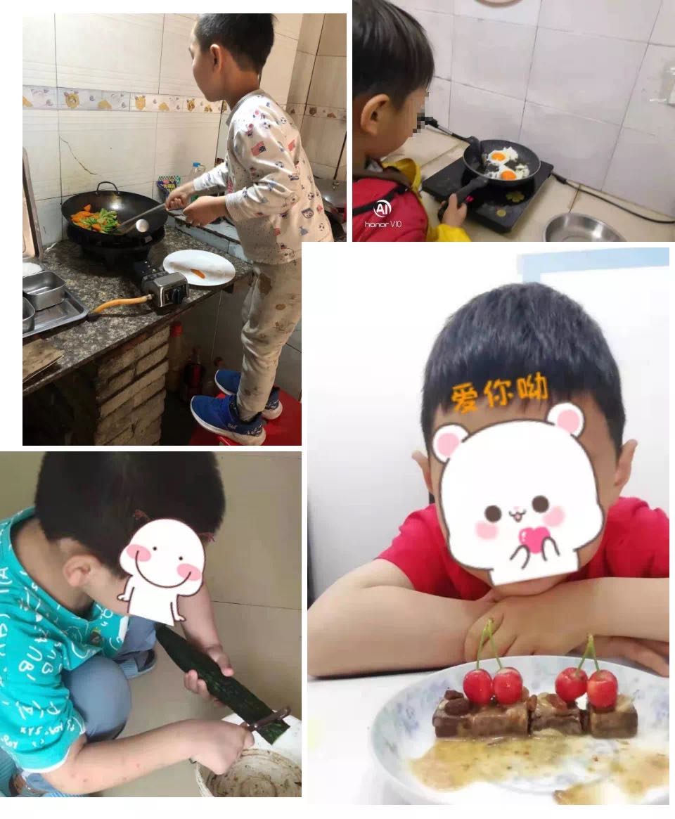 六一儿童节，自闭症孩子给妈妈做顿饭
