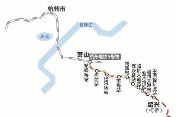 视频 |全程约25分钟 杭绍城际铁路即将开通初期运营