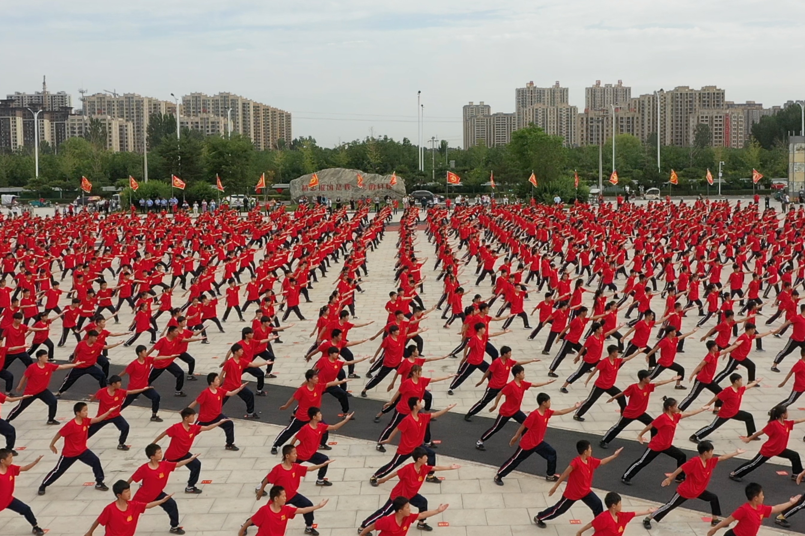 汤阴县举行2021年岳家拳传承展演活动