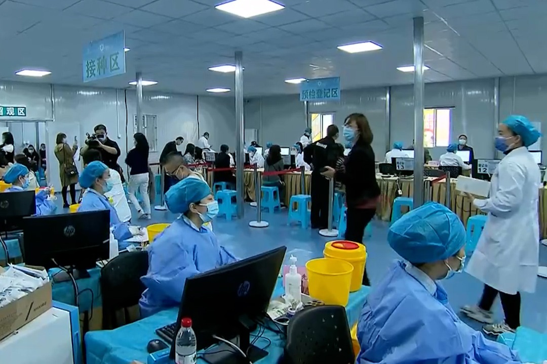 视频丨重庆累计接种新冠病毒疫苗2553.4万剂次