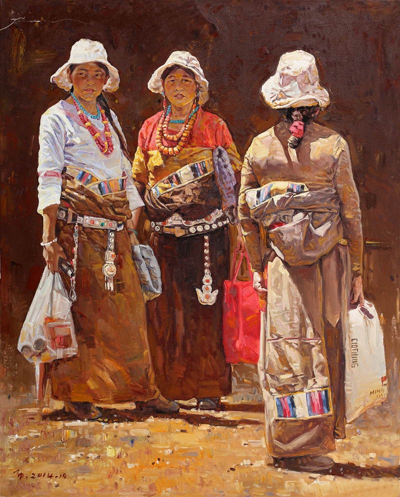 画家栾布油画作品选集__凤凰网