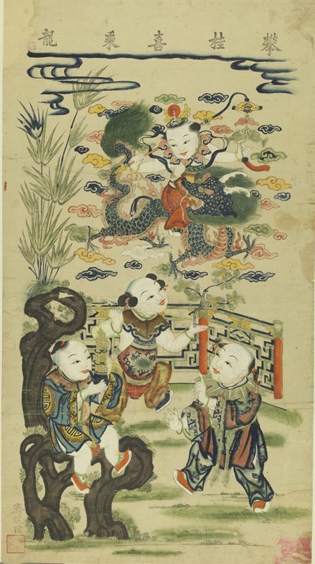 中国美术馆藏杨柳青古版年画精品欣赏