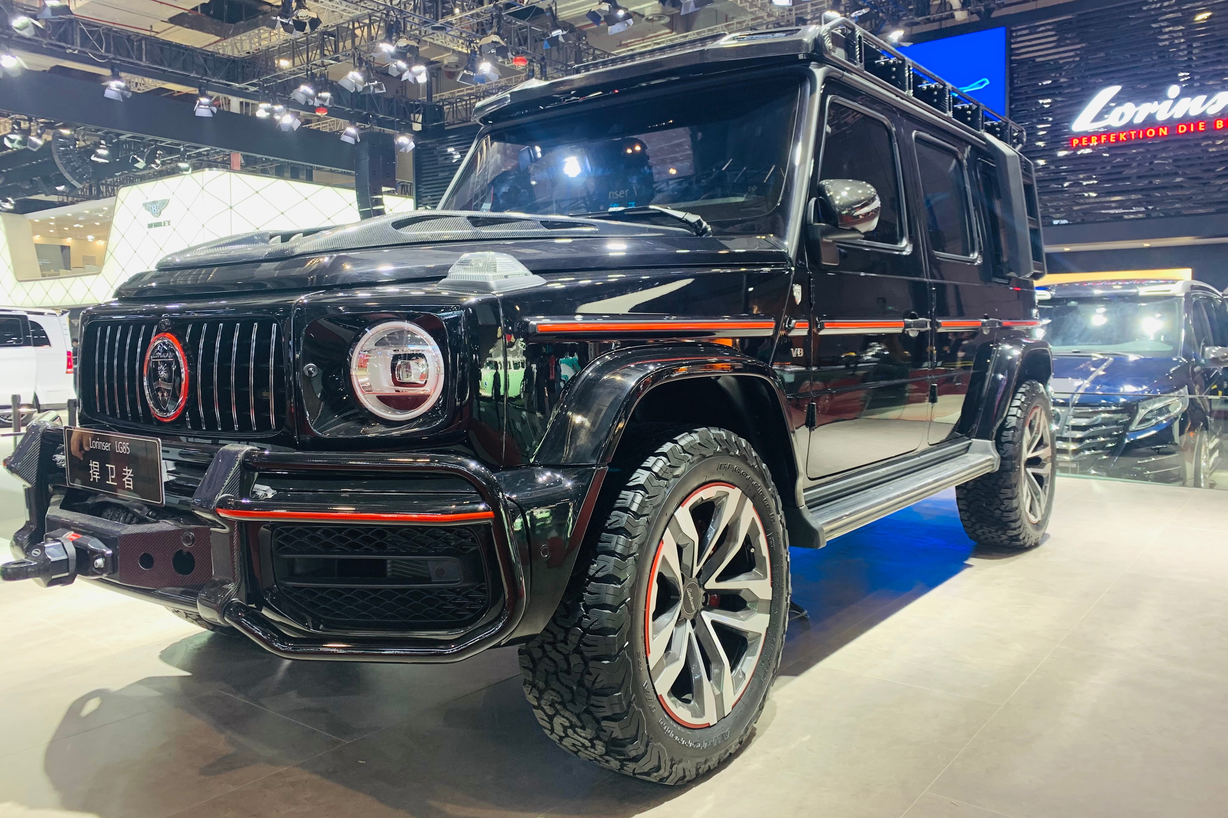 罗伦士捍卫者lg85新改款越野车型