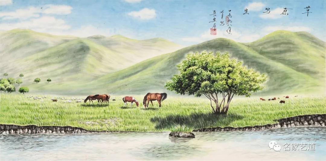 艺术军魂著名画家韩琦作品赏析