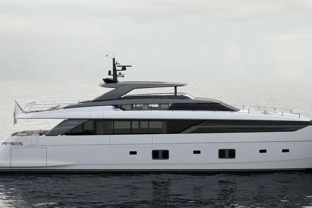 圣劳伦佐sl120a超级游艇:不对称游艇系列全新旗舰