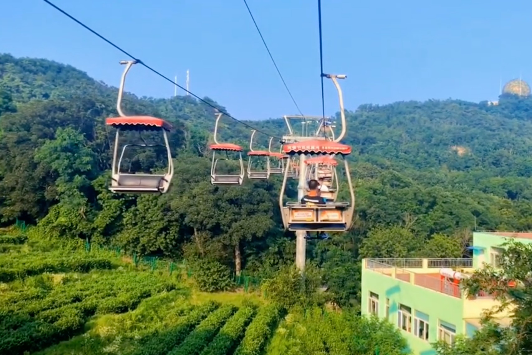 发现新青岛，体验新美好——太平山观光索道