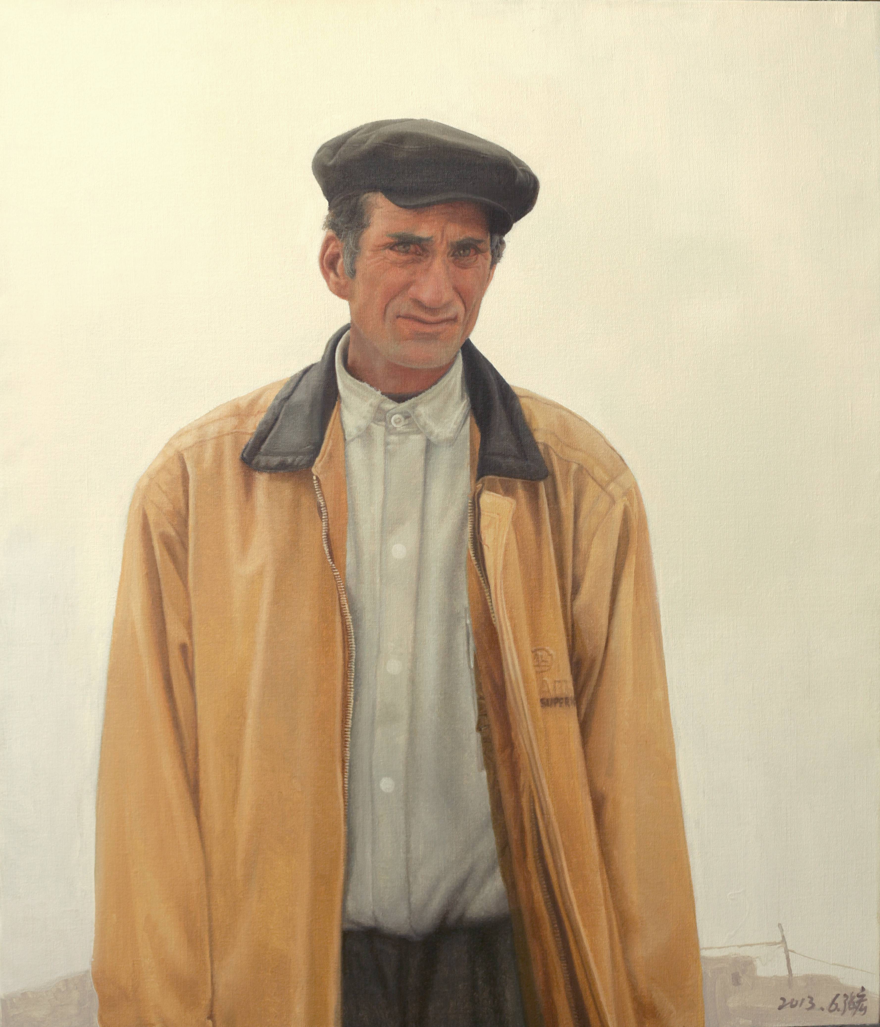 张宏《夏马克先生》 70x60cm 布面油画