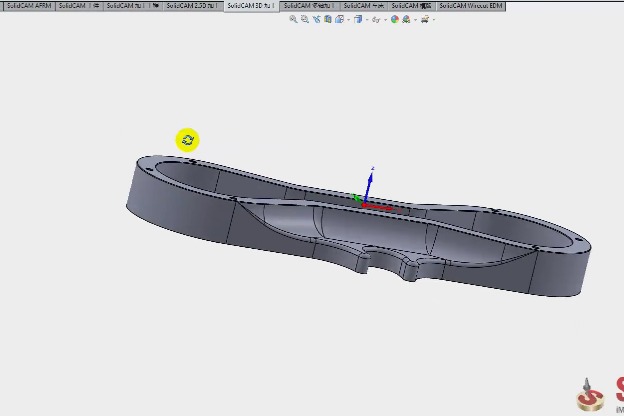 SolidCAM-HSS高速曲面铣-4