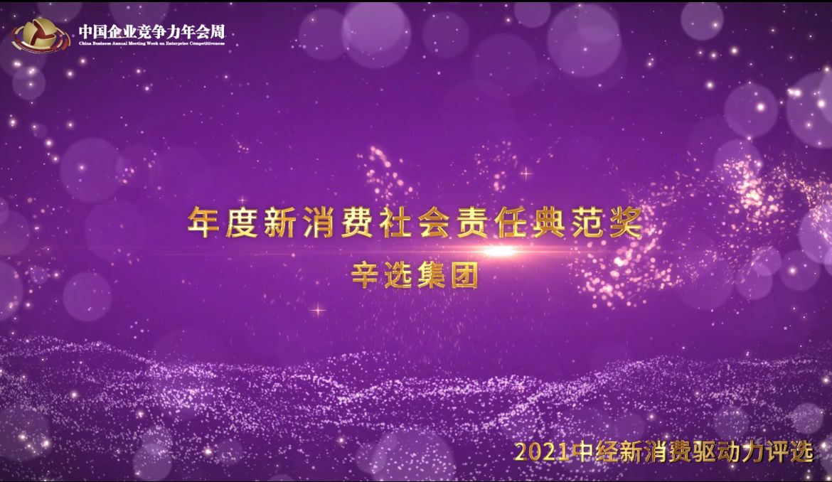 2021年度新消费社会责任典范奖辛选集团