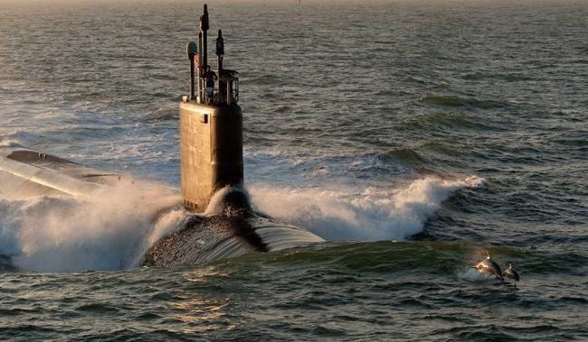 乔治华盛顿级核潜艇图片