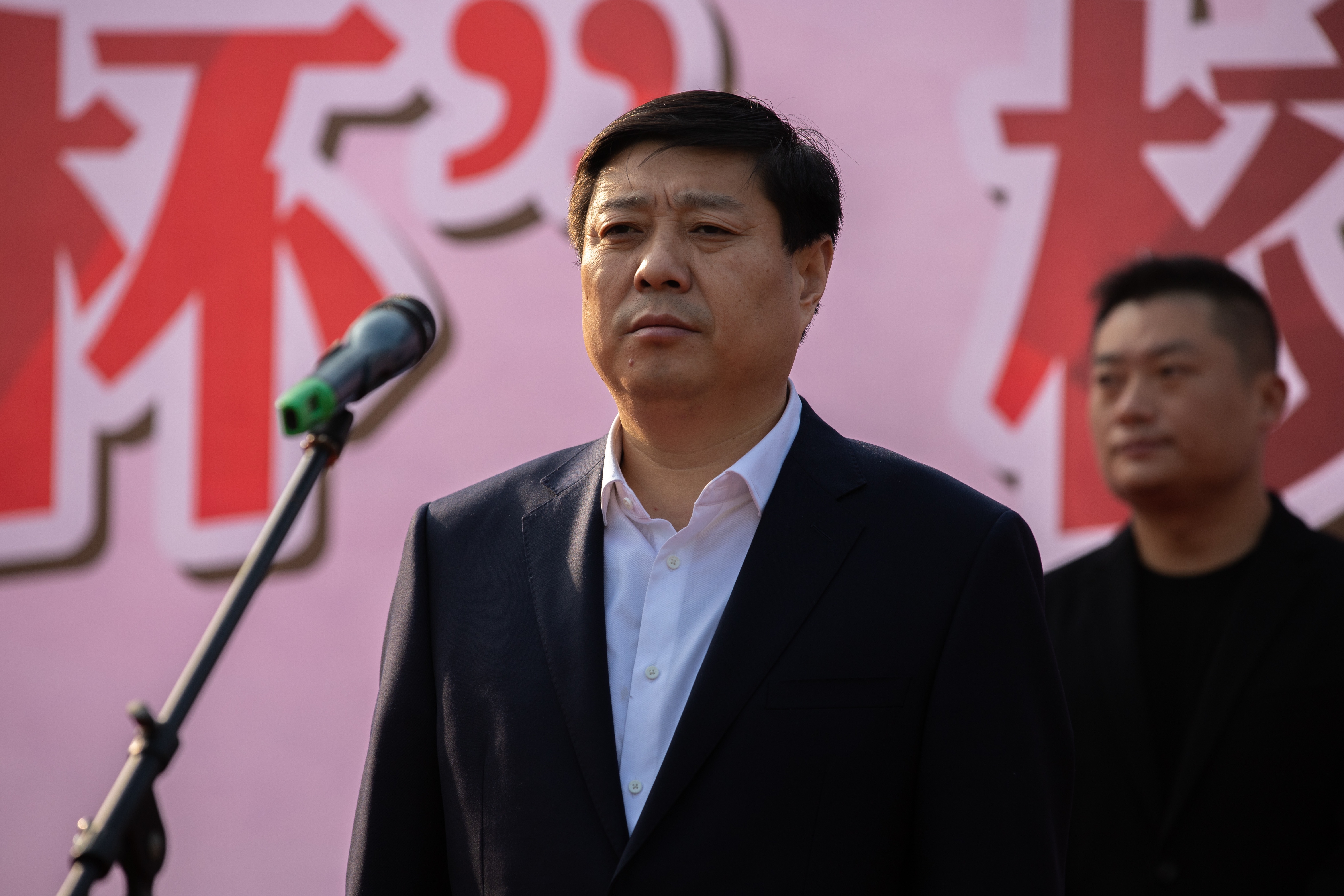 开封市城乡一体化示范区区长杯校园足球联赛在金耀小学开幕