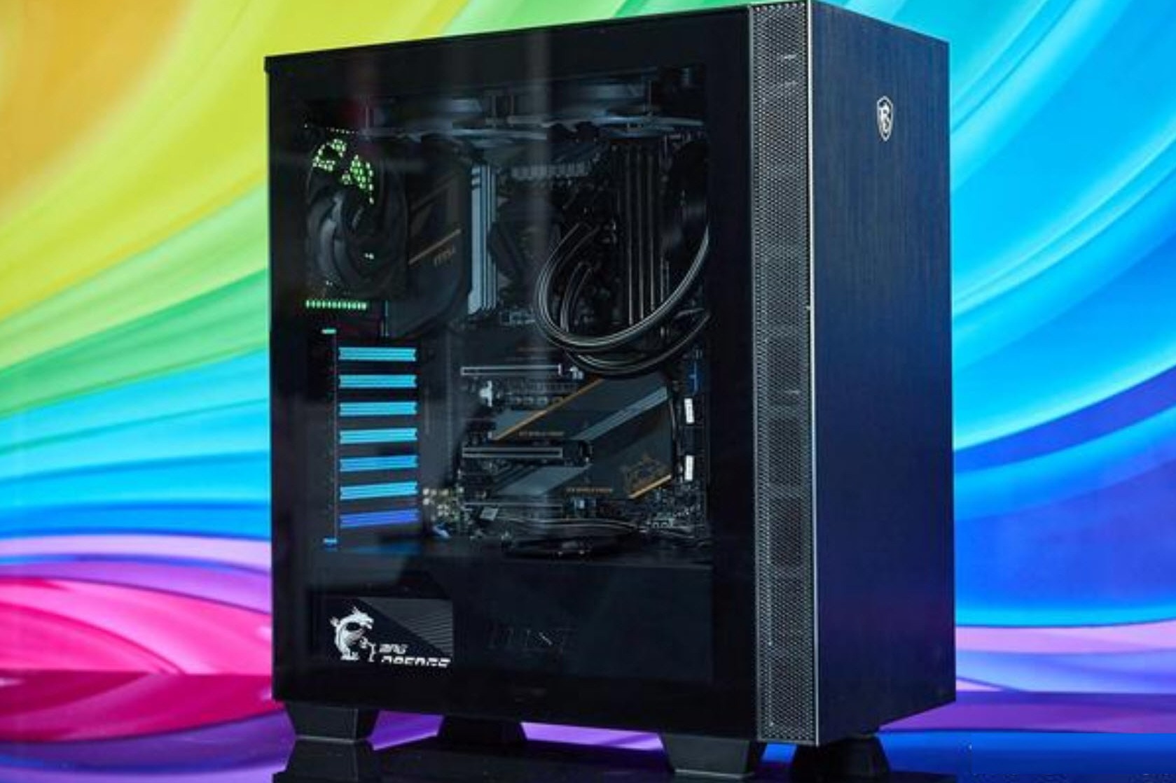 神车！三步玩游戏，微星3070Ti超龙+无烬RS10全家桶！