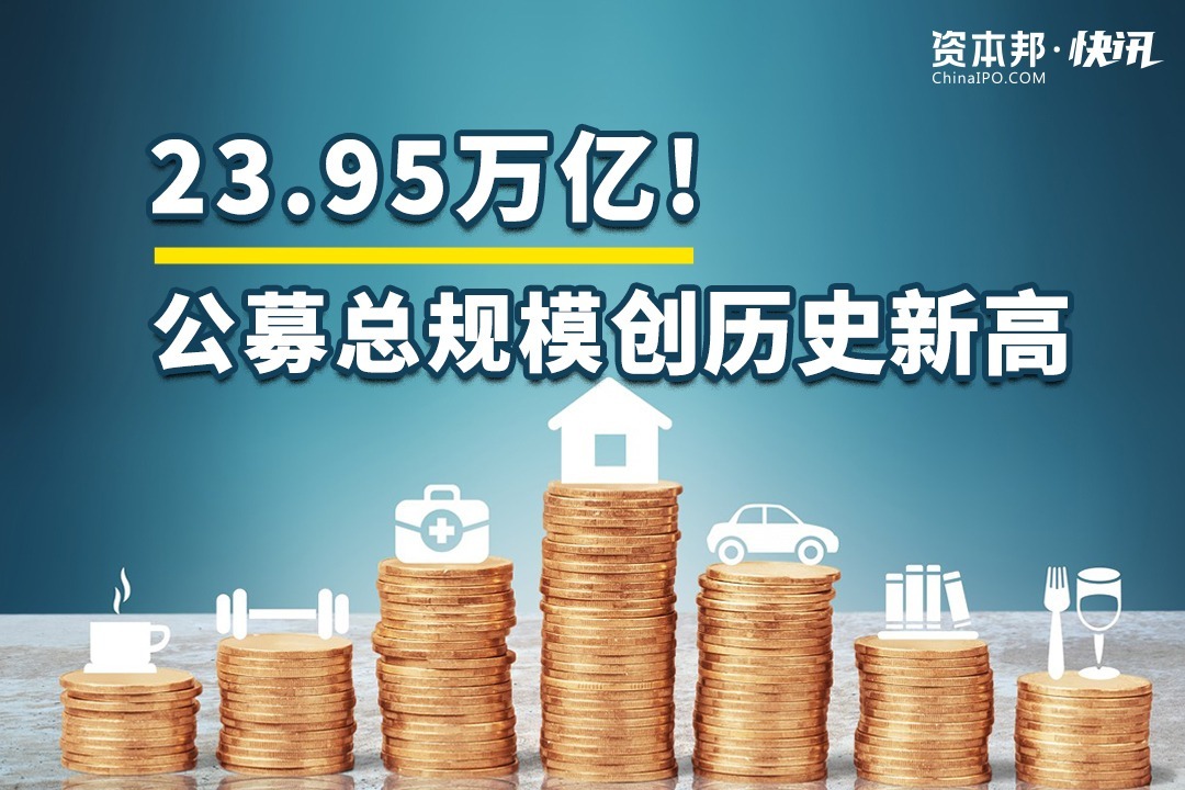 23.95万亿!公募总规模创历史新高