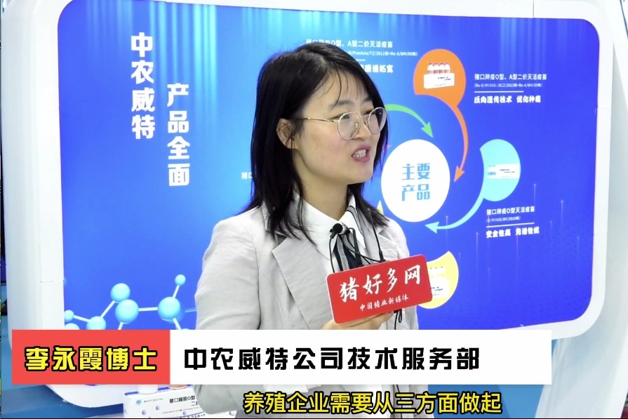 中农威特携全系列口蹄疫疫苗，如何帮助养猪人做到降本增效？