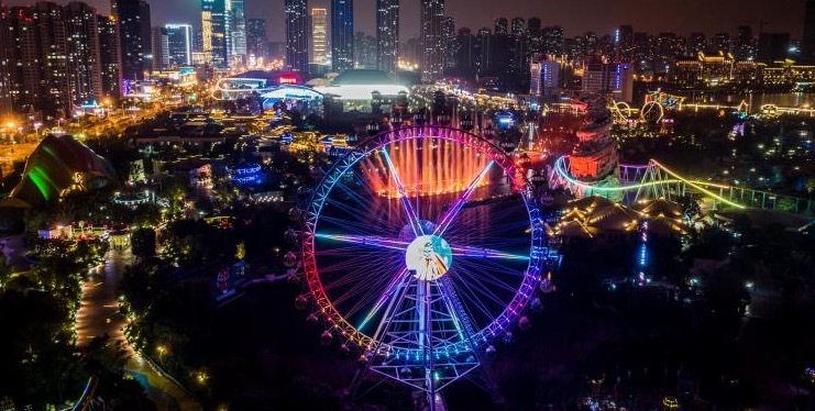 2021年合肥市夜间经济网红打卡地名单出炉合肥融创文旅城强势入选