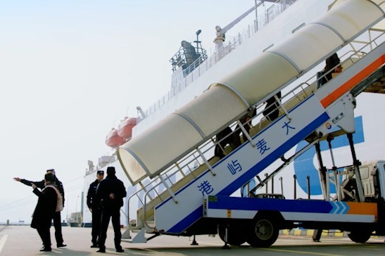 视频 | 浙江大麦屿港对台货运直航集装箱吞吐量超1万标箱
