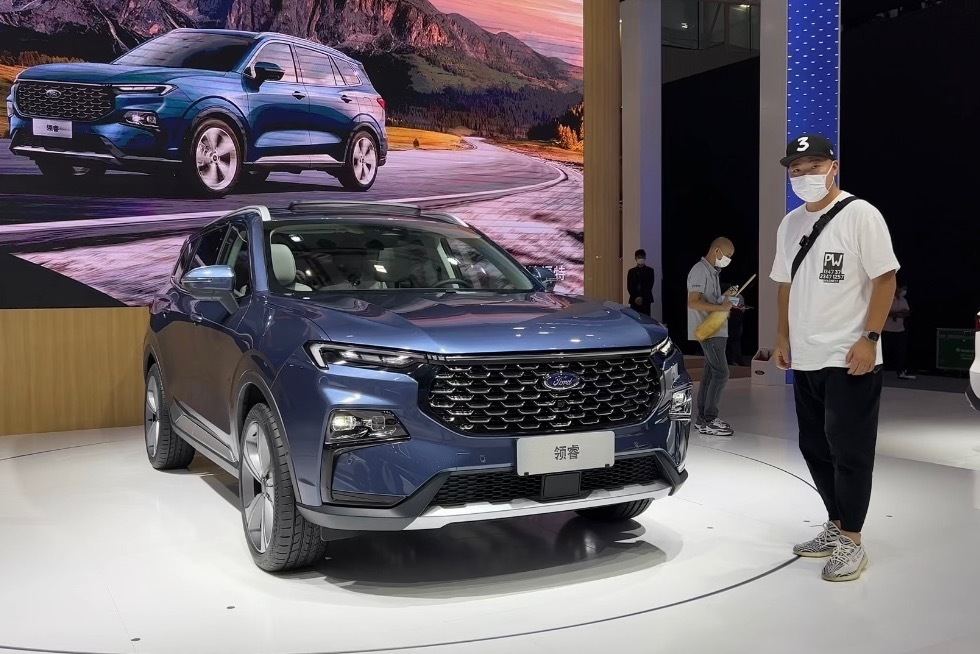 采用EVOS前脸，江铃福特全新中型SUV领睿登场