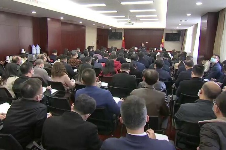 江西省委宣传部召开机关干部大会传达学习省第十五次党代会精神