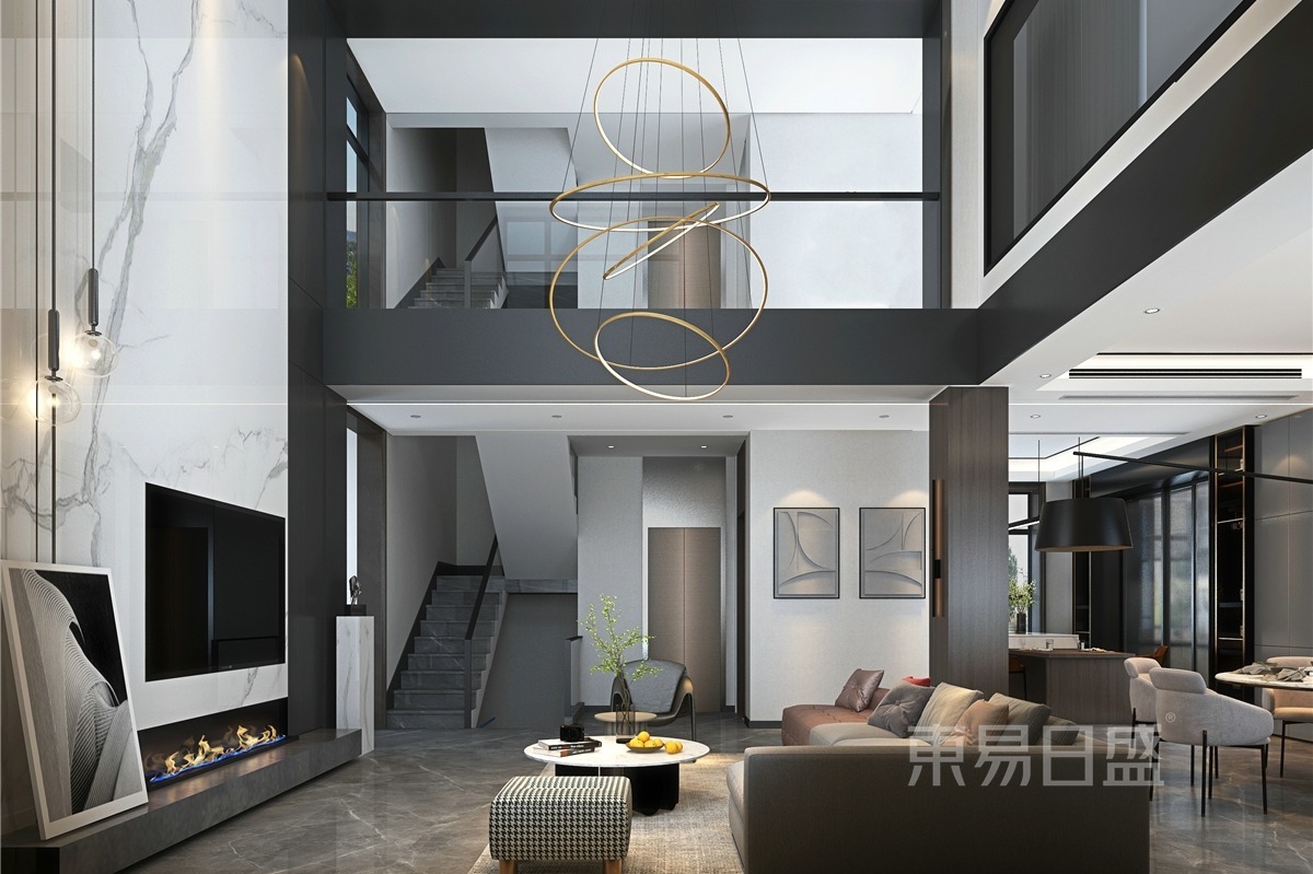 360m²现代风别墅,打造一个精致优雅、舒适自由的生活空间_凤凰网