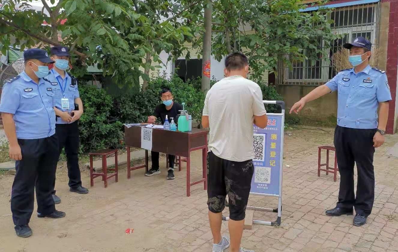 虞城县公安局张集派出所全力以赴做好疫情防控守门人