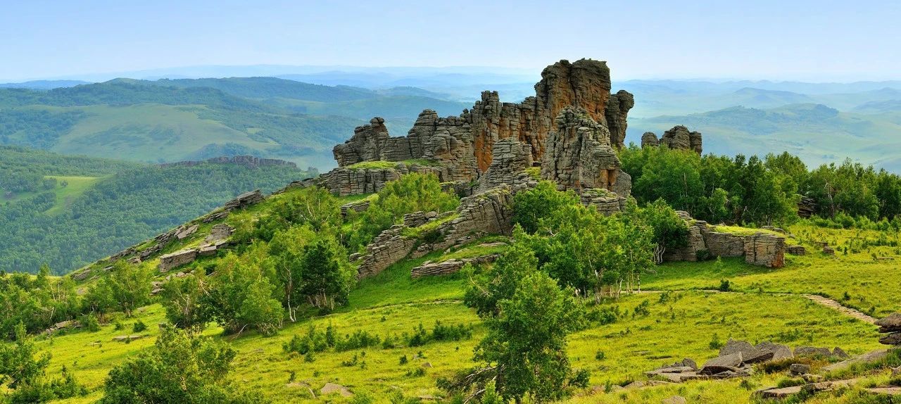 网红打卡地阿斯哈图石林世界独有的奇特地貌景观