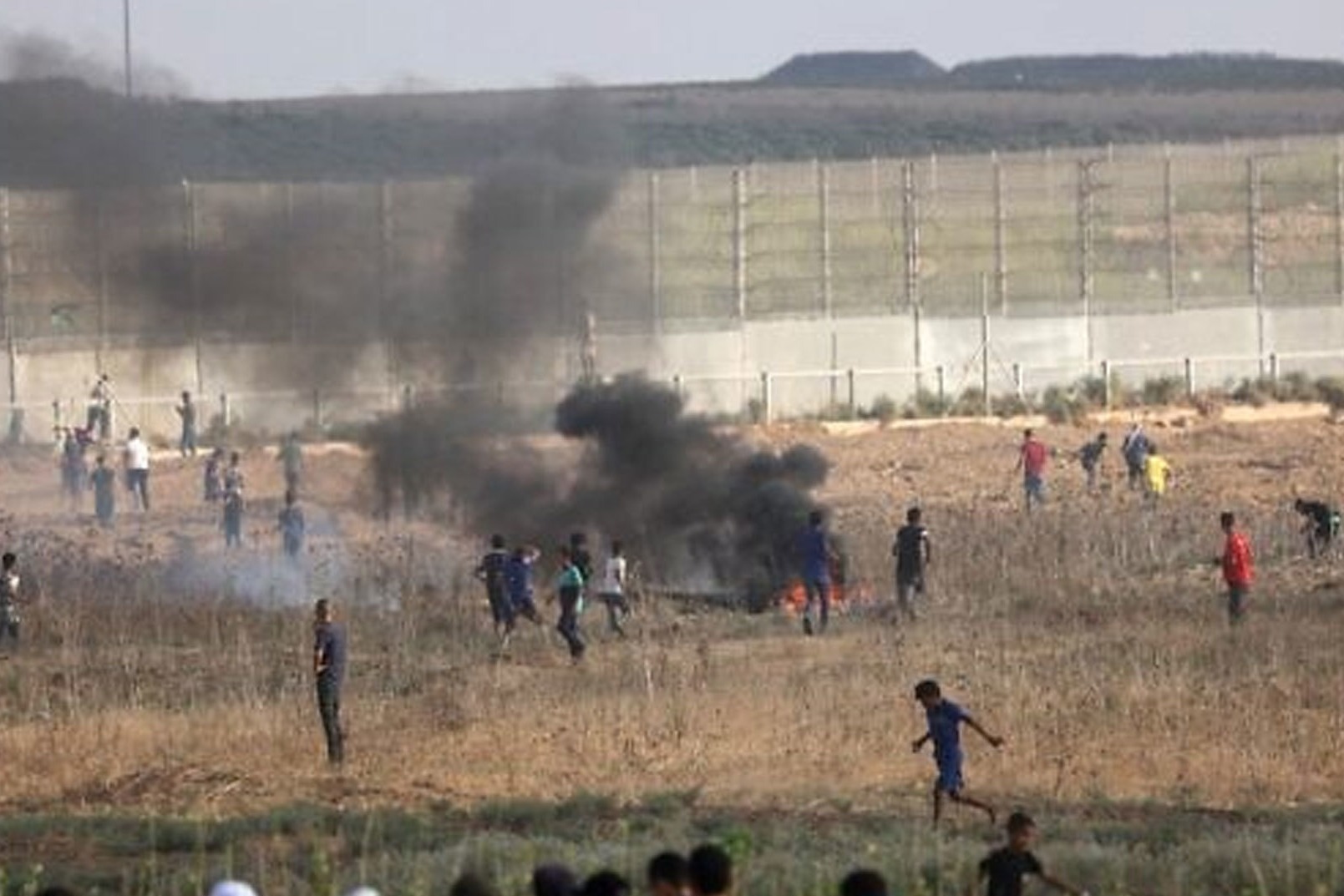 巴以冲突已造成至少65名巴勒斯坦人死亡，300多人受伤_加沙地带
