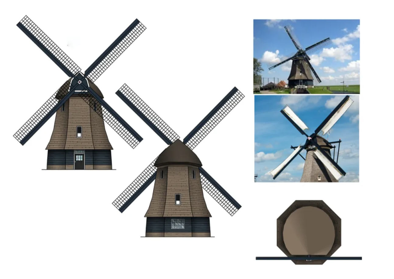 运河楼,大风车,圣诞树,郁金香,伦勃朗,梵高,田园牧歌,自由浪漫