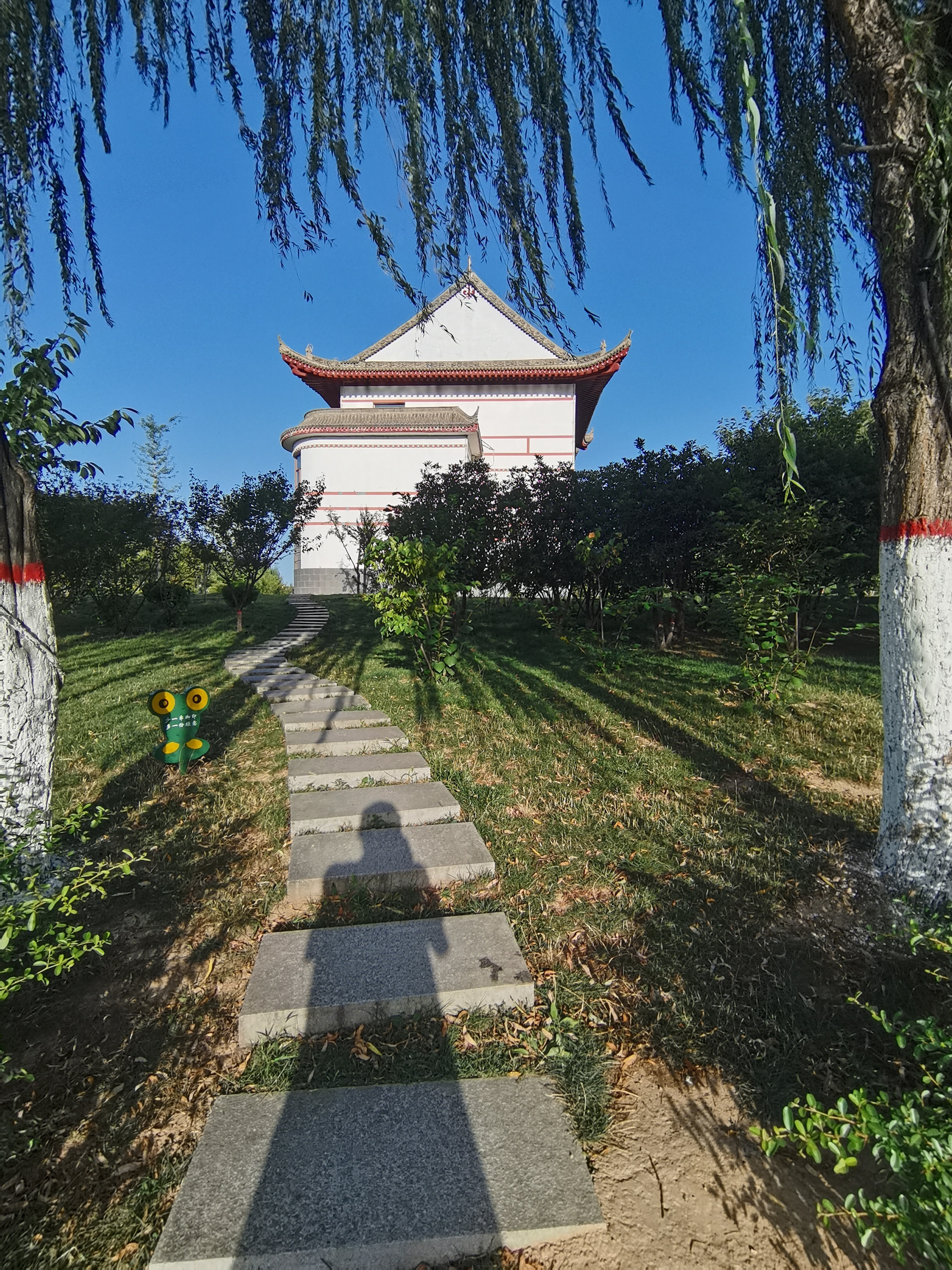 「图说甘谷」李春摄影:大像山公园——秋水共长天一色