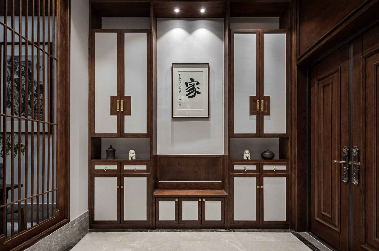 新中式风格别墅软装设计,打造闲居雅趣!__凤凰网