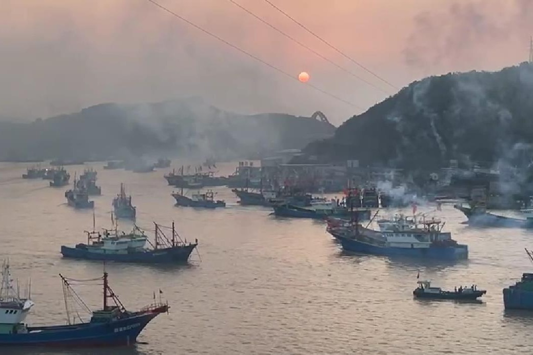 象山石浦港千帆竞发