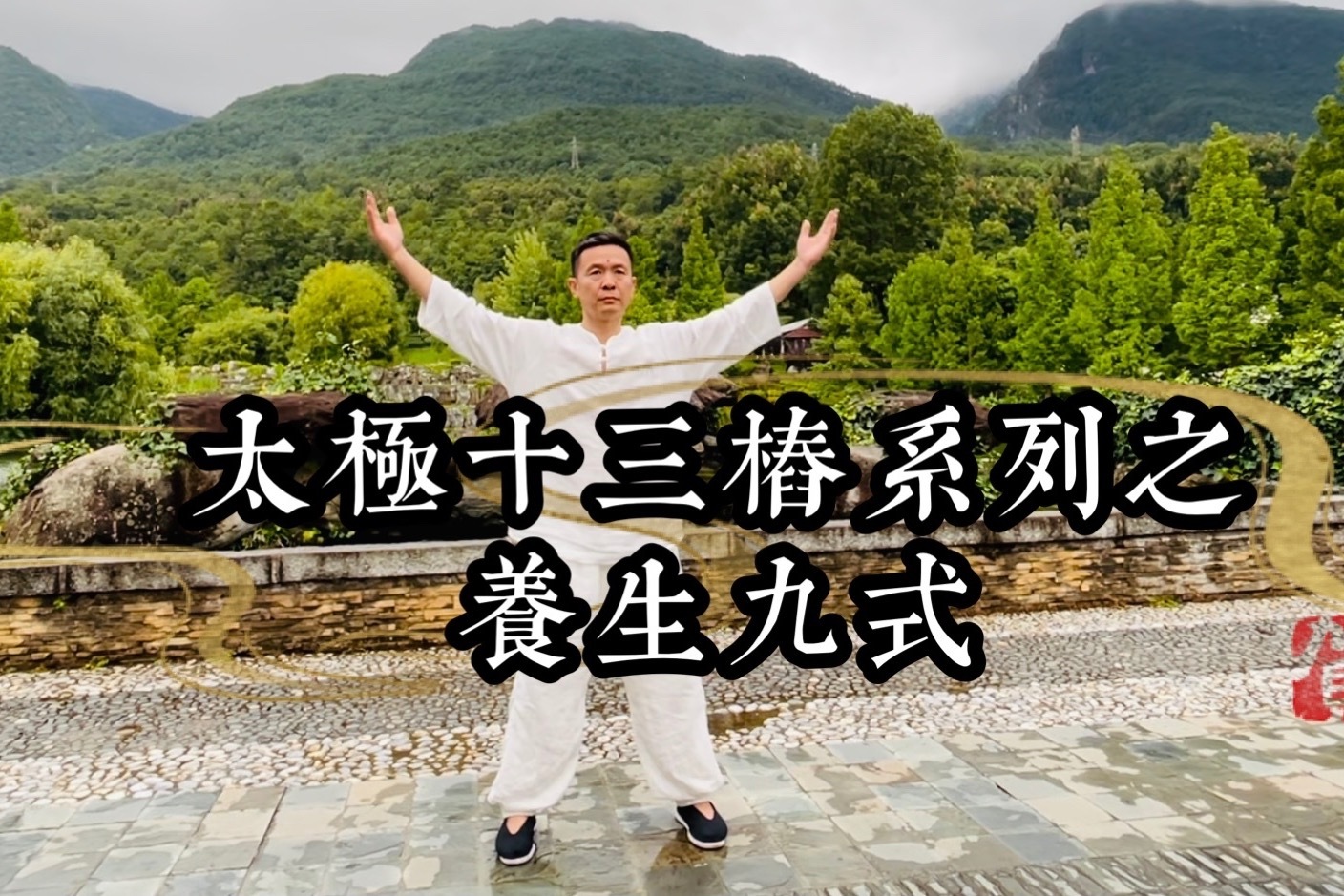 每天3分钟延年益寿，黄山老师太极内功十三桩之九式养生功法口令版