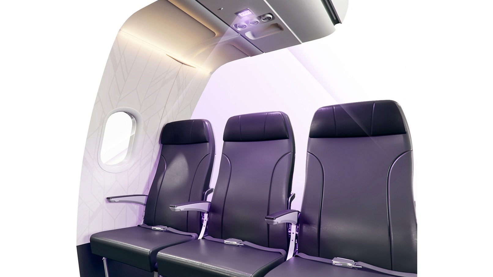 紫外光轻松消杀 柯林斯宇航发布全新飞机内饰消毒灯光解决方案__凤凰