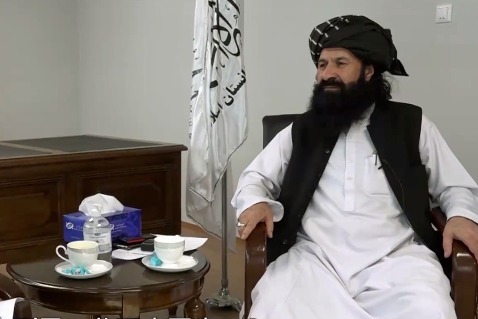 凤凰独家专访塔利班三号人物哈卡尼：哈卡尼家族不是恐怖分子