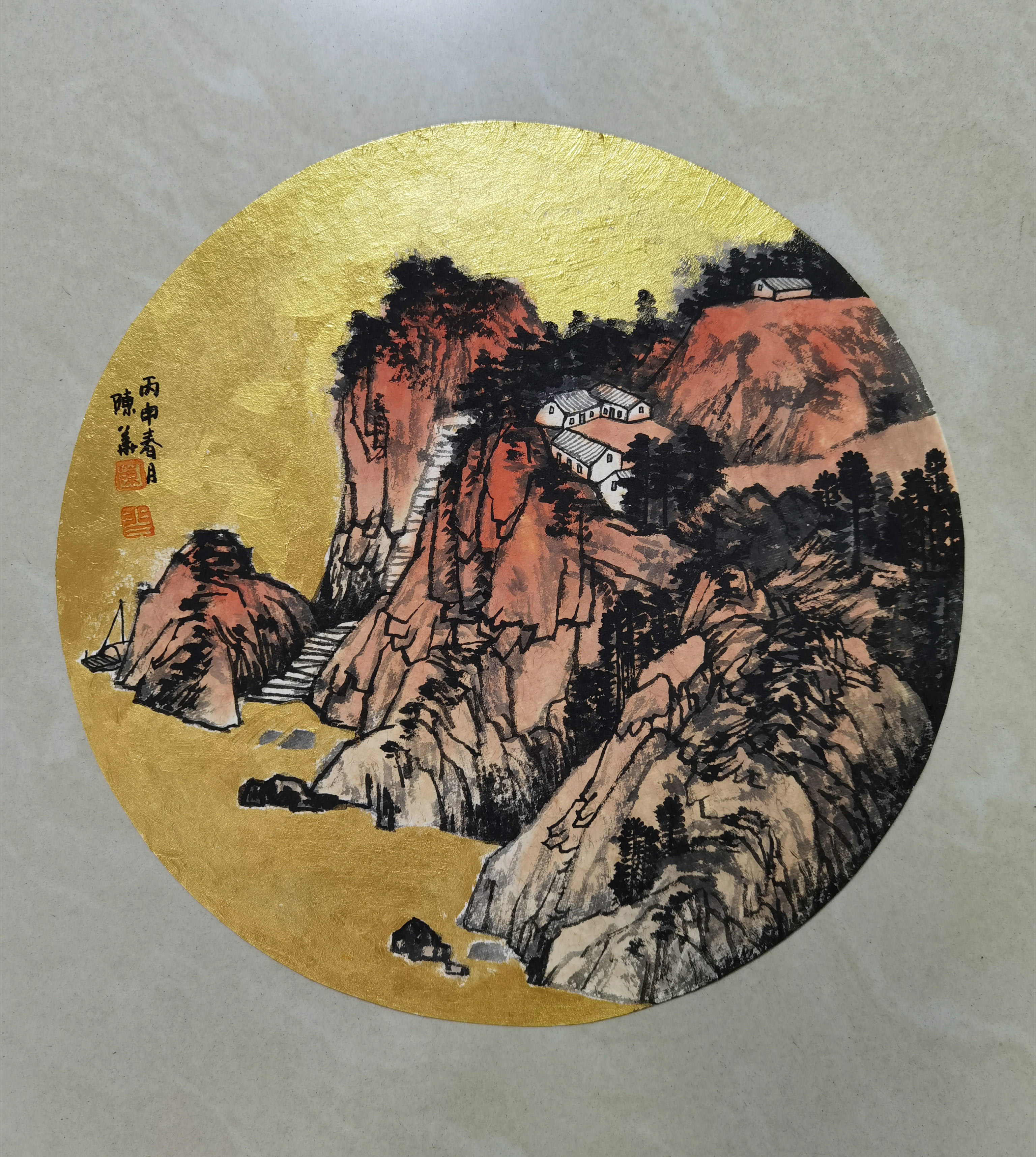 名家推荐|中国美术家协会会员陈华山水画作品赏析