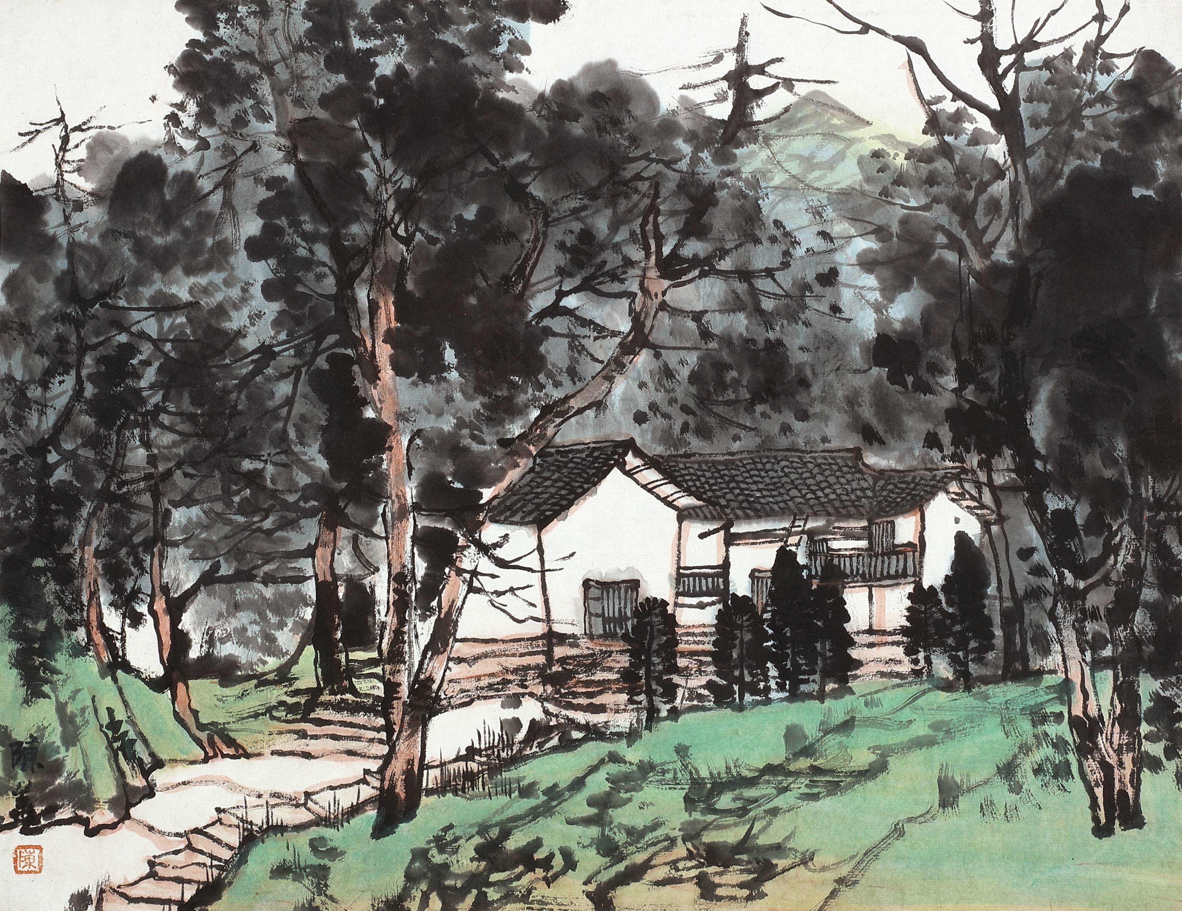 名家推荐|中国美术家协会会员陈华山水画作品赏析