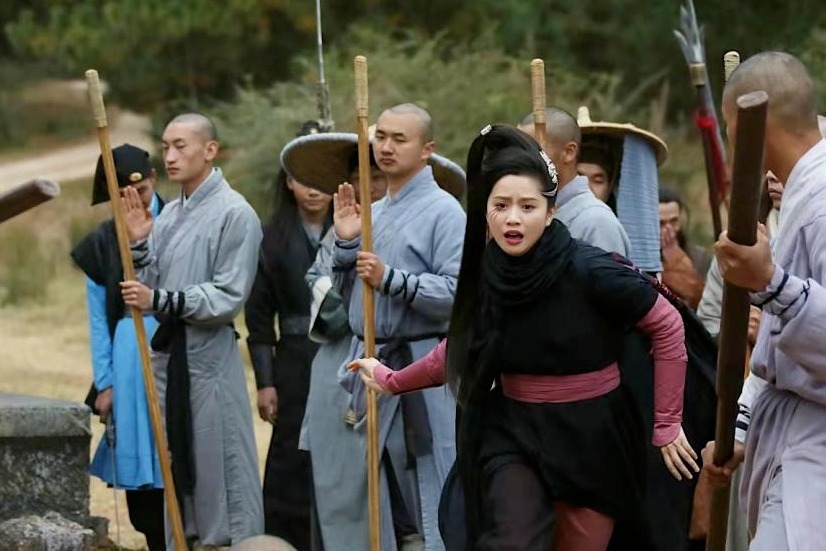 新版天龙八部叶二娘苏倩薇演技大盘点