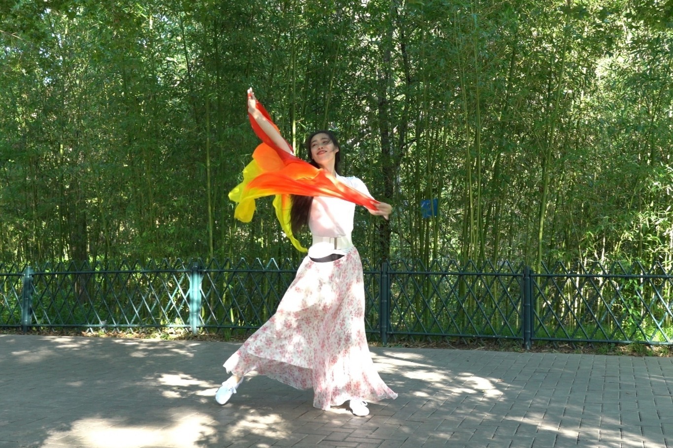 广场舞《党旗飘扬的方向》睿睿老师独舞,歌醉舞美