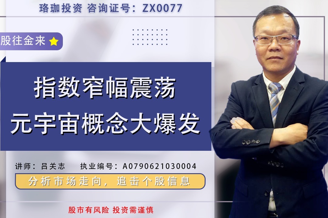 珞珈财经：指数窄幅震荡，元宇宙概念股大爆发