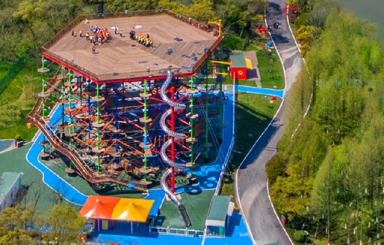 低空蹦极高空秋千等现身聚宝山轻极限等你挑战