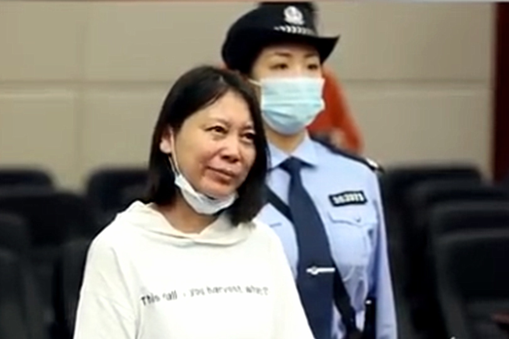 2008年，女死刑犯郭爽被押赴刑场前听到一个消息，她竟然喜极而泣