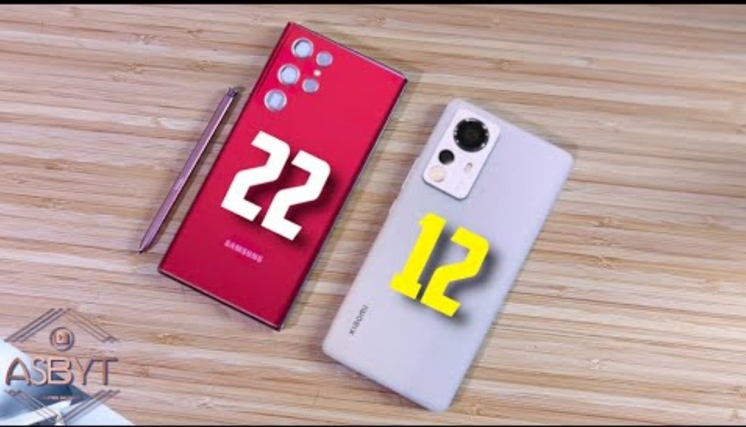 三星 Galaxy S22 Ultra 对比小米 12 Pro！