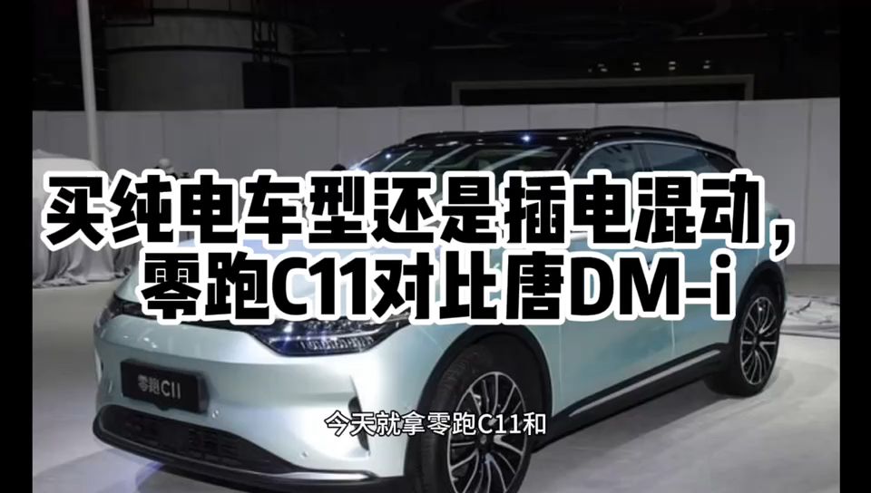 买纯电车型还是插电混动，零跑C11对比唐DM-i