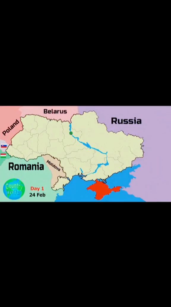 俄乌冲突开战以来战线变化情况