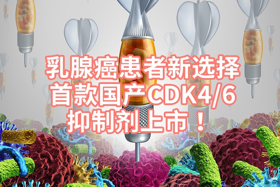 精准治疗乳腺癌，首款国产CDK4/6抑制剂上市 ！