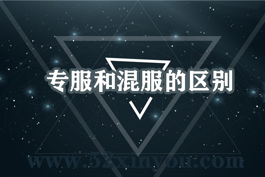 不同配置的服务器