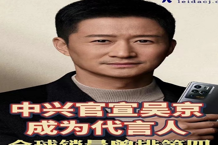 中兴官宣吴京成为代言人 全球销量曾排第四